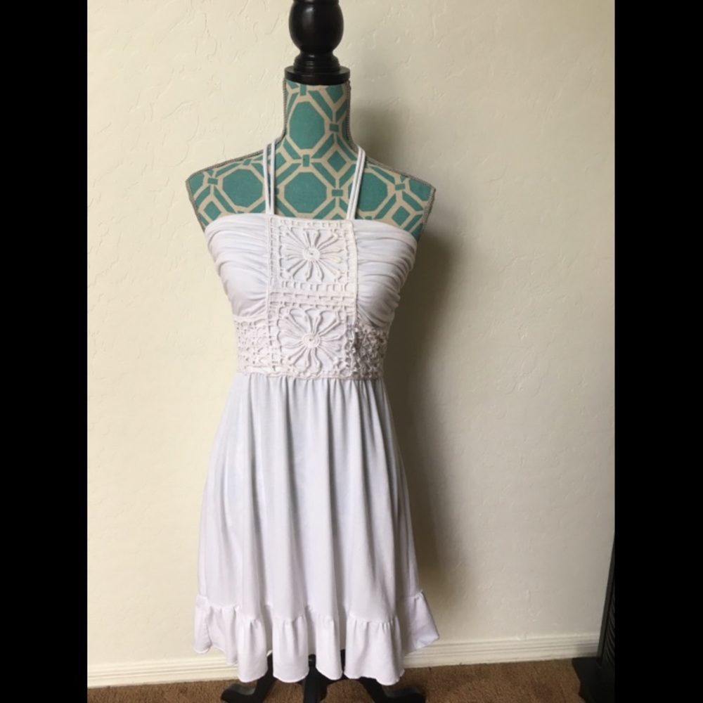 White summer dress